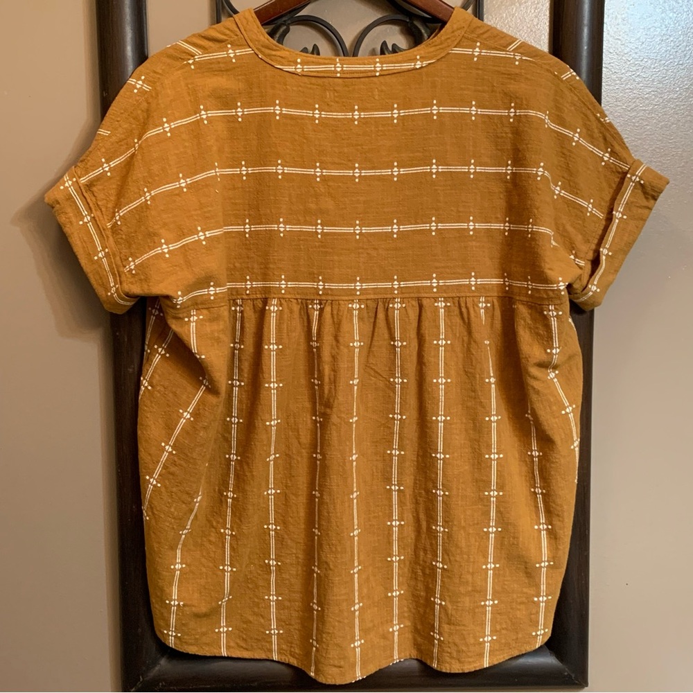 Madewell Lakeline Popover Top - Picture 6 of 9